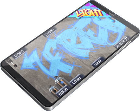 An image showing the App: Spray Can Art - LIGHT during gameplay