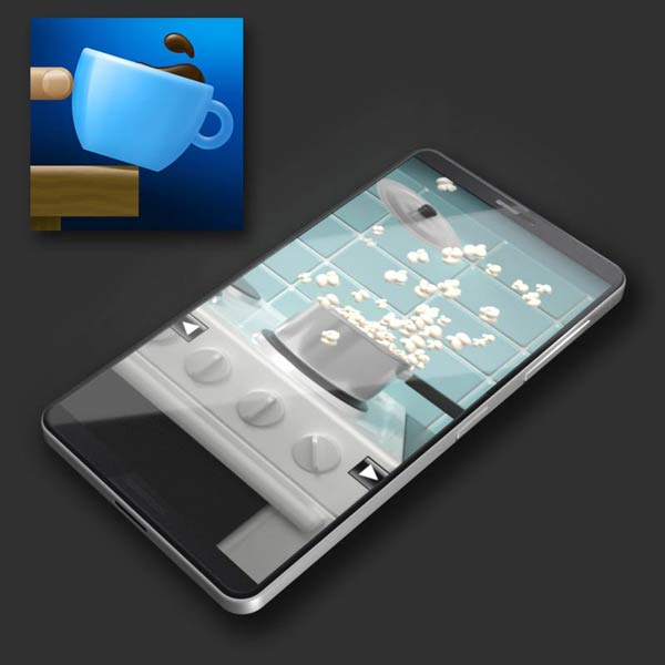 App icon and screenshot from the game Fidget Fun