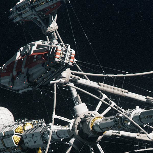 Huge spaceship