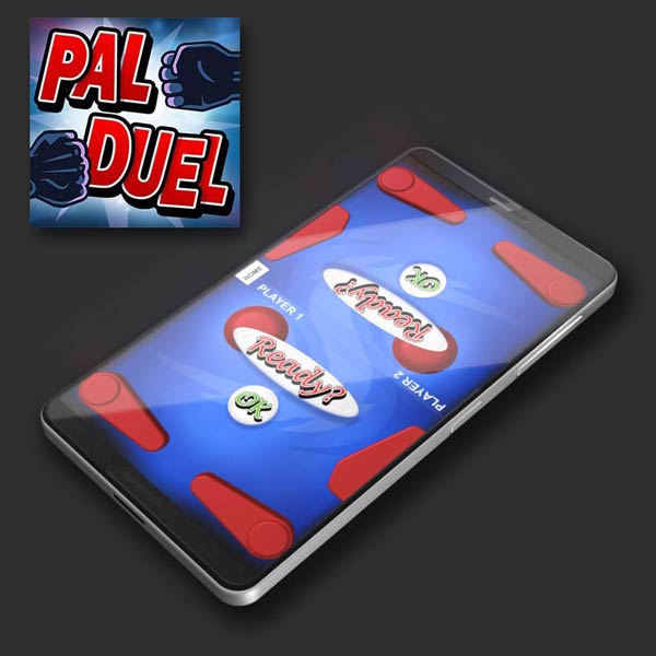 App icon and screenshot from the game Pal Duel